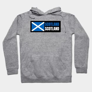 Scotland with the Scottish Flag Hoodie